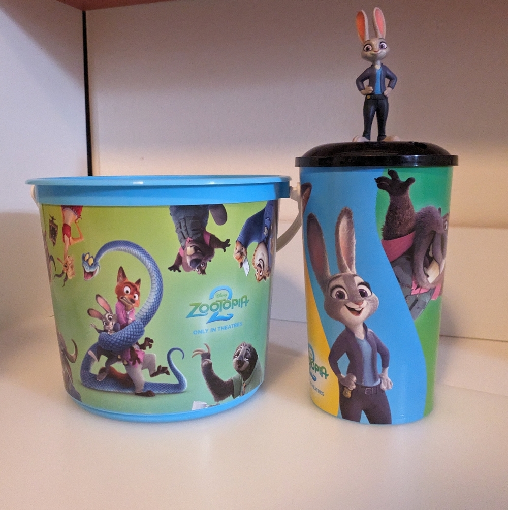Zootopia - Bucket & Cup Set